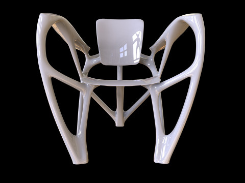 Bone Armchair Modello di stampa 3D