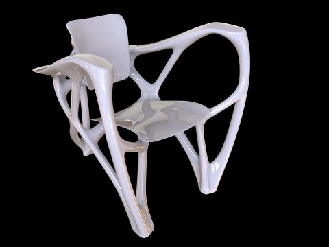 Bone Armchair Modello di stampa 3D