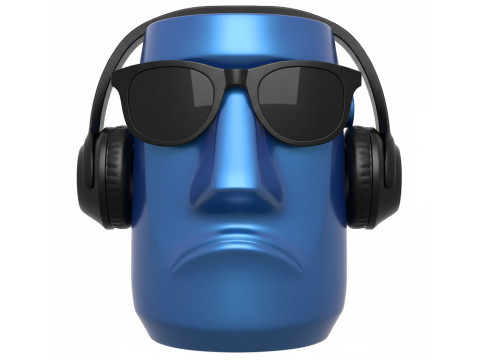 HEAD FLOWER POT VASE SAD 3D Принт Модель