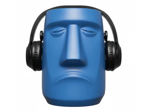 HEAD FLOWER POT VASE SAD 3D Print Model