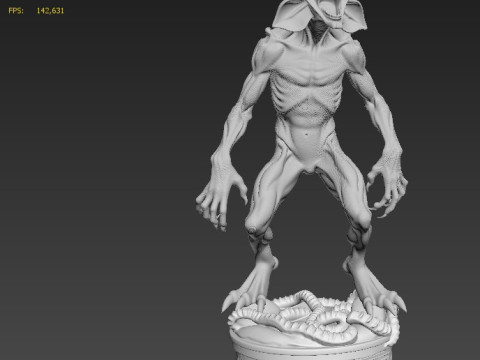 デモゴルゴン 3Dプリントモデル