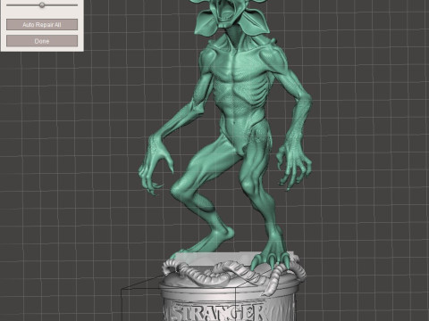 デモゴルゴン 3Dプリントモデル