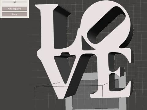 LOVE SCULPTURE 3D Print Model