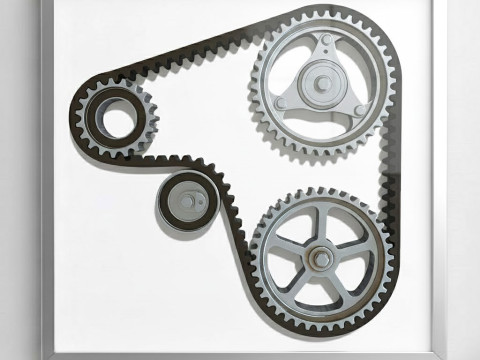 WYKOŃCZENIE PASKA ROZRZĄDU SAMOCHODU Model do druku 3D