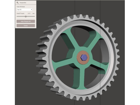 WYKOŃCZENIE PASKA ROZRZĄDU SAMOCHODU Model do druku 3D