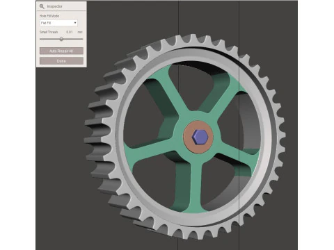 CAR TIMING BELT DECOR 3D Print Model