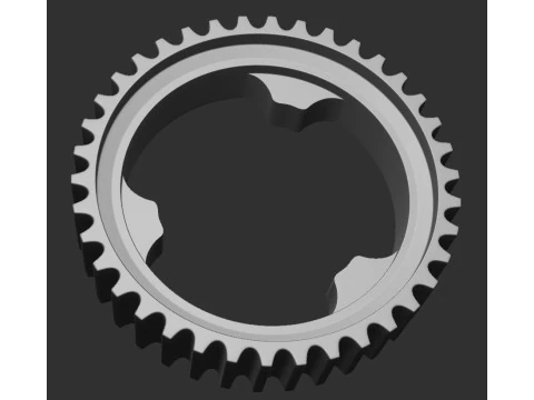 CAR TIMING BELT DECOR 3D Print Model