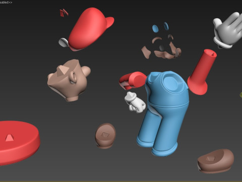 MARIO Modèles 3D en vedette