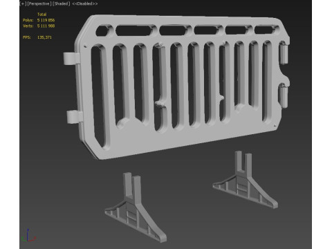 YOL BARİYER 3D Baskı Modeli