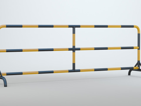 SET BARRIERA STRADALE Modello di stampa 3D