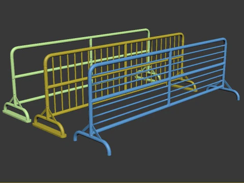 КОМПЛЕКТ ДОРОЖНЬОГО БАР'ЄРА 3D Принт Модель