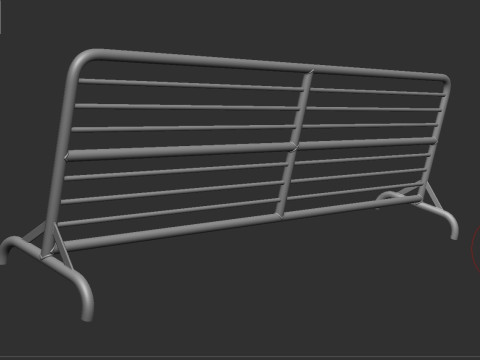 SET BARRIERA STRADALE Modello di stampa 3D