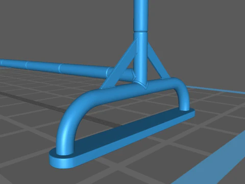 КОМПЛЕКТ ДОРОЖНЬОГО БАР'ЄРА 3D Принт Модель