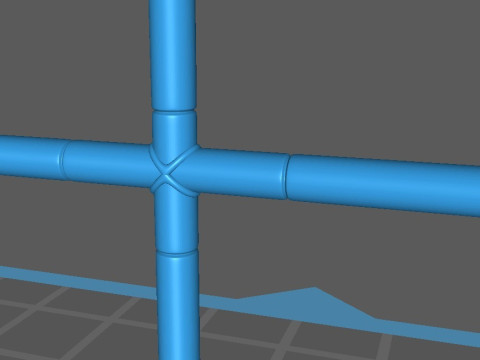 SET BARRIERA STRADALE Modello di stampa 3D