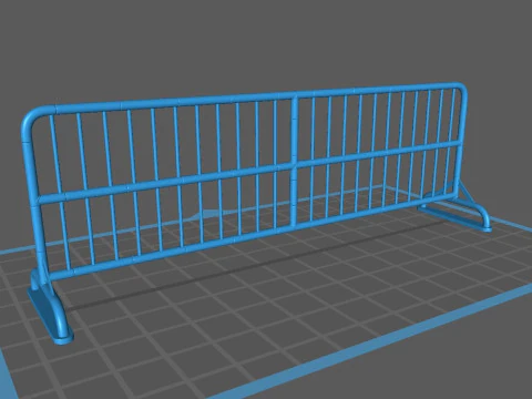 КОМПЛЕКТ ДОРОЖНЬОГО БАР'ЄРА 3D Принт Модель