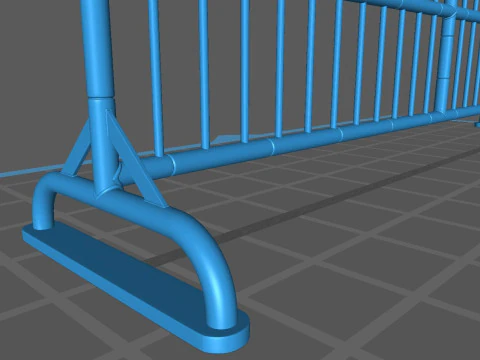 КОМПЛЕКТ ДОРОЖНЬОГО БАР'ЄРА 3D Принт Модель