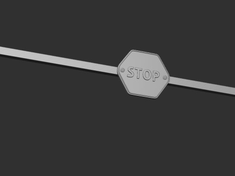 BARRIERA PER PARCHEGGIO AUTO Modello di stampa 3D