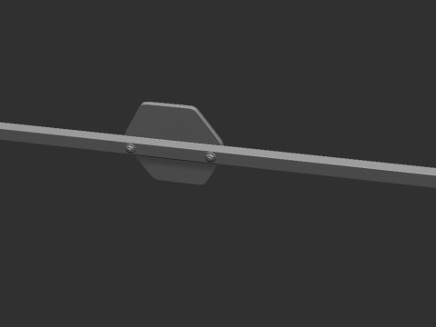 BARRIERA PER PARCHEGGIO AUTO Modello di stampa 3D