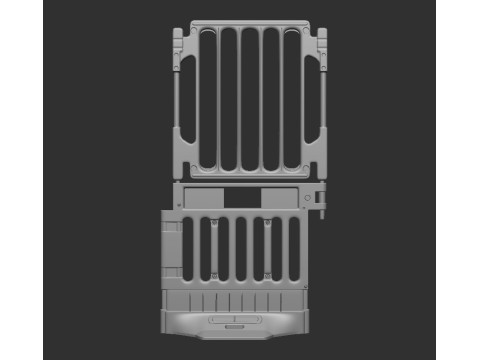 PLASTIC CONSTRUCTION BARRIER 3D Print Model