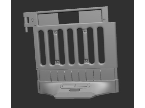 PLASTIC CONSTRUCTION BARRIER 3D Print Model