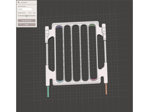 PLASTIC CONSTRUCTION BARRIER 3D Print Model