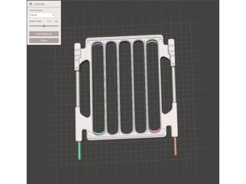 PLASTIC CONSTRUCTION BARRIER 3D Print Model