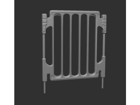 PLASTIC CONSTRUCTION BARRIER 3D Print Model