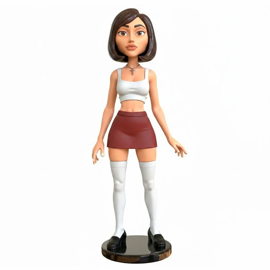 TRICIA RICK AND MORTY 3D Print Model .c4d .max .obj .3ds .fbx .stl .blend 