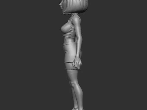 TRICIA RICK AND MORTY 3D Print Model