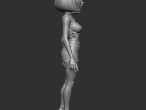 TRICIA RICK AND MORTY 3D Print Model