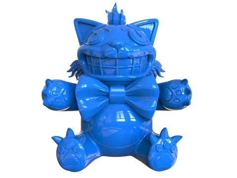 MR FUZZY FALLOUT 3D Print Model