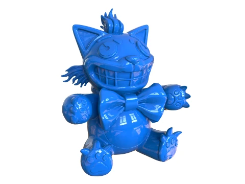 MR FUZZY FALLOUT 3D Print Model