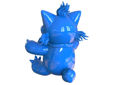 MR FUZZY FALLOUT 3D Print Model