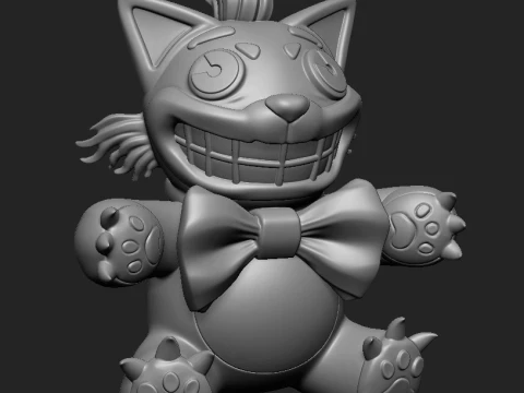 MR FUZZY FALLOUT 3D Print Model
