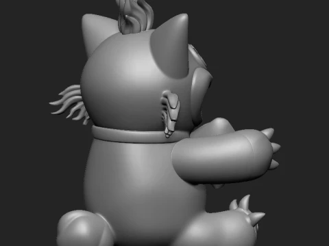 MR FUZZY FALLOUT 3D Print Model
