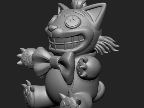 MR FUZZY FALLOUT 3D Print Model