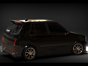 Maruti 800 Modified 3D 模型