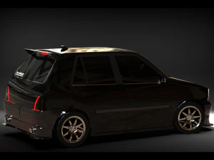 Maruti 800 modificado Modelo 3D