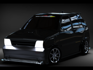 Maruti 800 Modified 3D-Modell