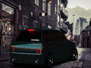 Maruti 800 Modified 3D Model