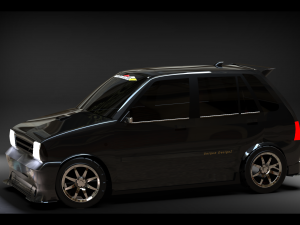 Maruti 800 Modified 3D-Modell