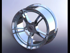 Audi wheel rim 3D Model