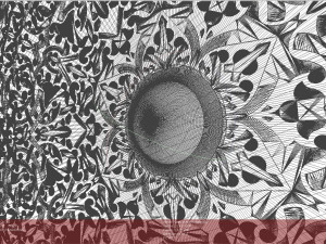 Wall panel stylized as Arabian Shield Modelo 3D
