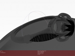 Ring with gemstone style - retro USSR 3D-printmodel