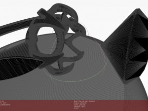 Ring with gemstone style - retro USSR 3D-printmodel