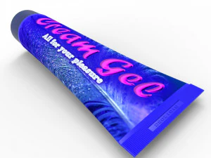 Tube with cover universal mockup 3D Model