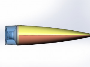 Tube with cover universal mockup Model 3D