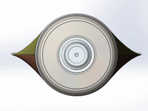 Tube with cover universal mockup 3D Model