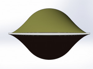 Tube with cover universal mockup Model 3D