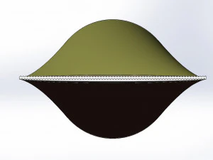 Tube with cover universal mockup 3D Model